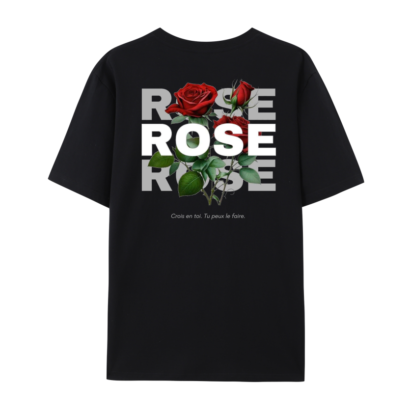 First Edition-Rose Unisex schwarz